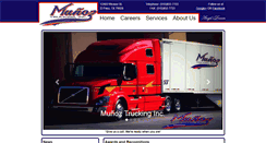 Desktop Screenshot of munoztruckinginc.com